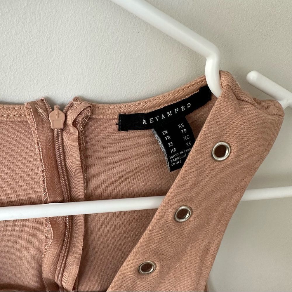Revamped xs beige dress - Picture 3 of 5